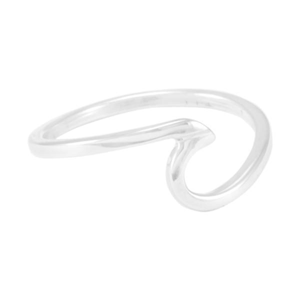 Silver Ring "Ola" wave #8 